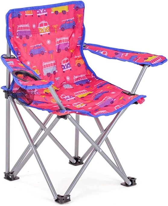 Volkswagen Kids Pink Camping Chair 3 Volkswagen Kids Pink Camping Chair