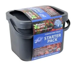 Blue Diamond Composting Toilet Starter Pack Set -Outdoor Awnings Shop wat510 composting toilet starter pack 1