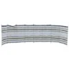 Blue Diamond 9 Pole Sand/Grey Contemporary Stripe Windbreak -Outdoor Awnings Shop wb970 9 pole grey sand stripe thumbnail