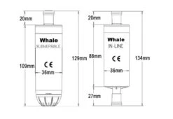 Whale Hi-Flow Submersible Pump - GP1652 -Outdoor Awnings Shop whale premium sub pump diagram 1